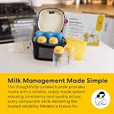 Medela All-in-One Breast Milk Storage Set with 150 ml Bottles & Bags view 8