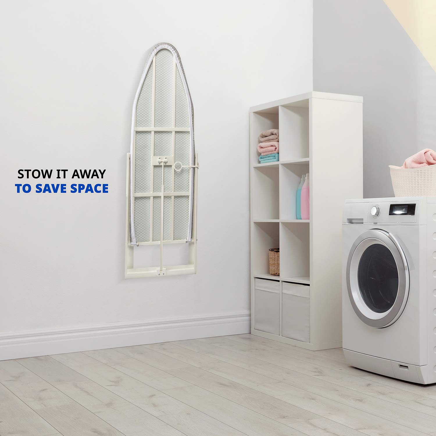 Wall-Mounted Ironing Board