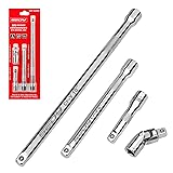 4-Piece 3/8" Drive Socket Extension Bar