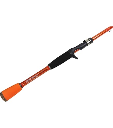 Carrot Stix Spinning Fishing Rod Wild Wild Orange Lite (6' 7