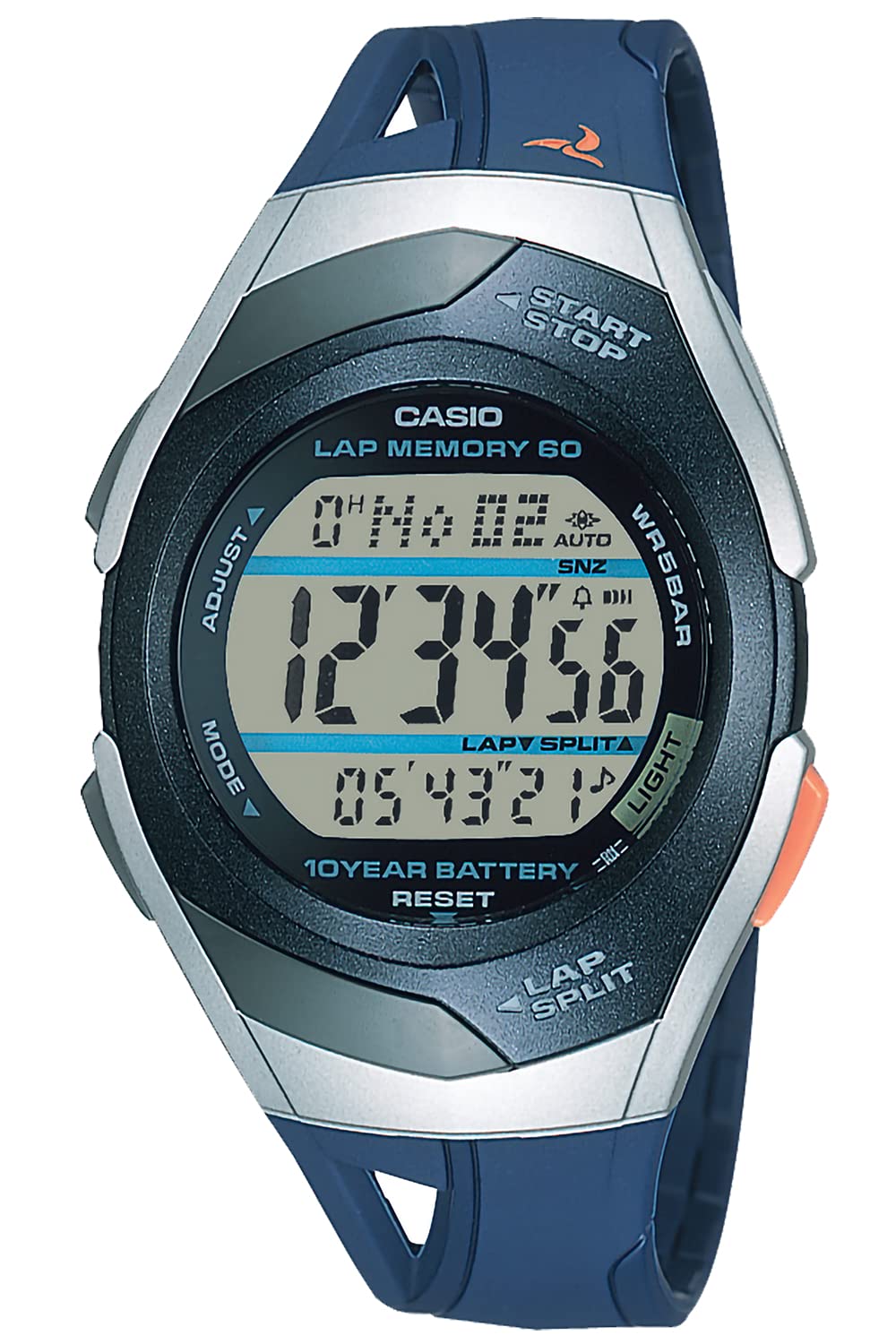 Casio STR-300 Watch, Casio Collection, blue, Newest model