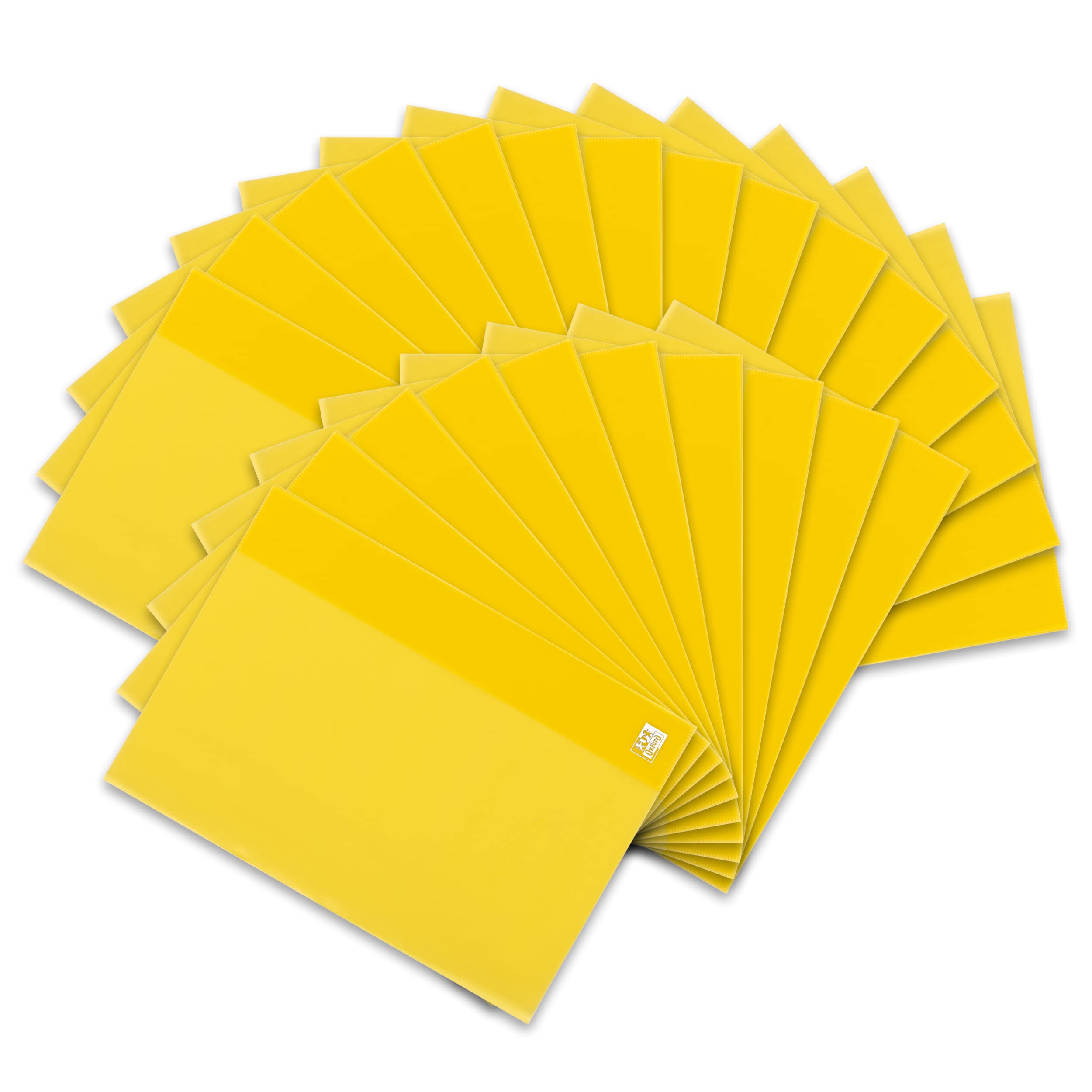 Oxford A3 notebook cover, yellow, pack of 25
