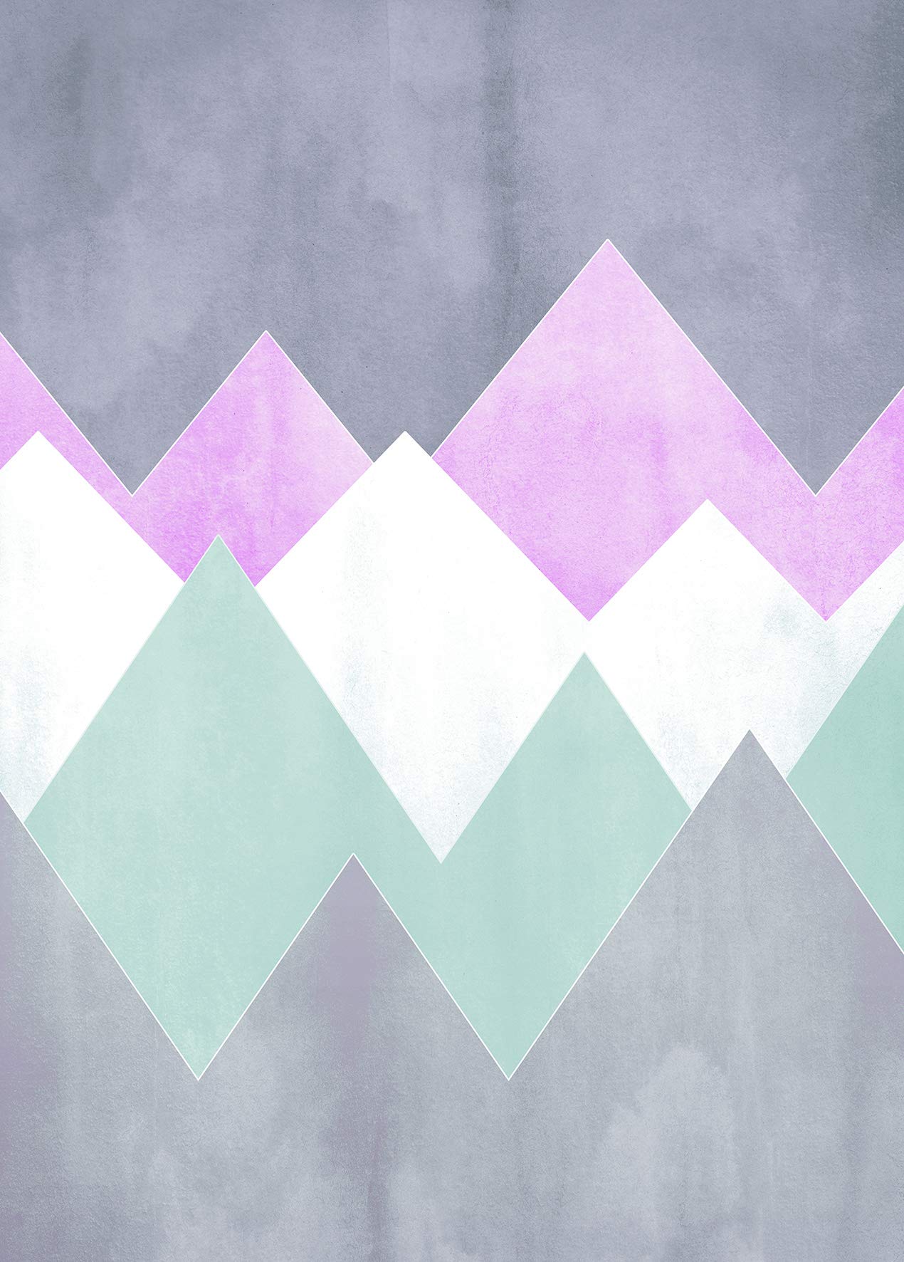 Komar Wall Picture Sunrise Mountain Gentle Poster Picture Living Room Bedroom Decoration Art Print Without Frame P110C1-50 x 70 cm Size 50 x 70 cm (Width x Height)