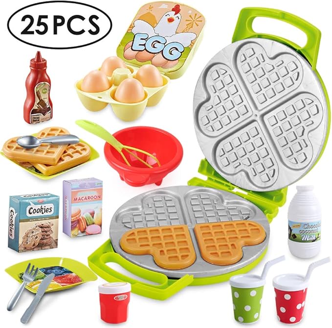 BeebeeRun Toys for 2 Year Old Girl Boy,Kitchen Play Food Toy Sets
