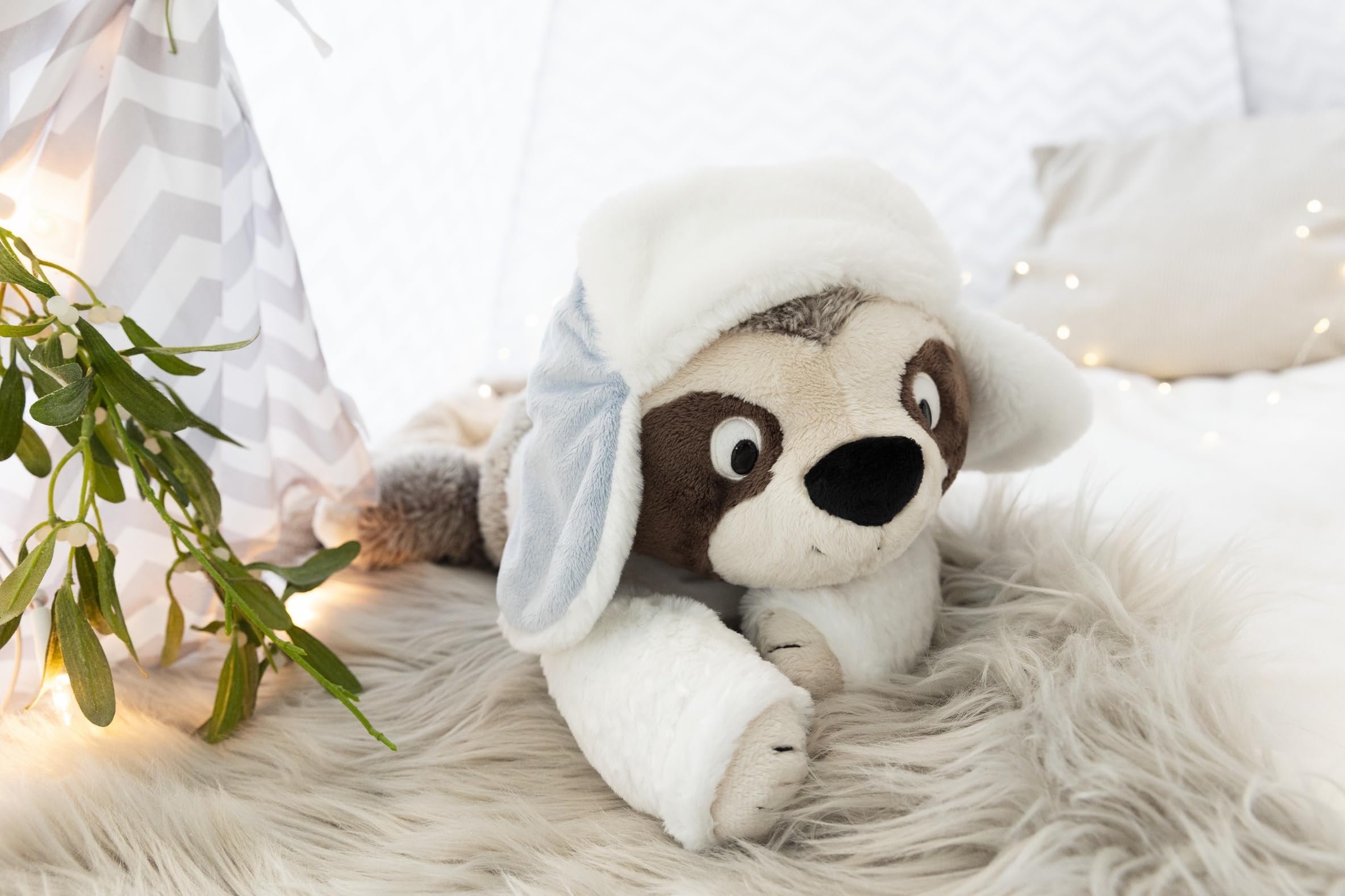 NICI Kuscheltier Faultier Izzy Icetumbler mit Mütze 45cm - beige - Weiches NICI Plüschtier – niedliches Stofftier zum Kuscheln & Spielen – tolle Geschenkidee für Kinder & Erwachsene | 62427 3