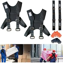 Sangle De Déménagement 400 Kg Pour 2 Personnes - Polyester Antidérapant, Réglable, Protection Meubles Et Murs - 5