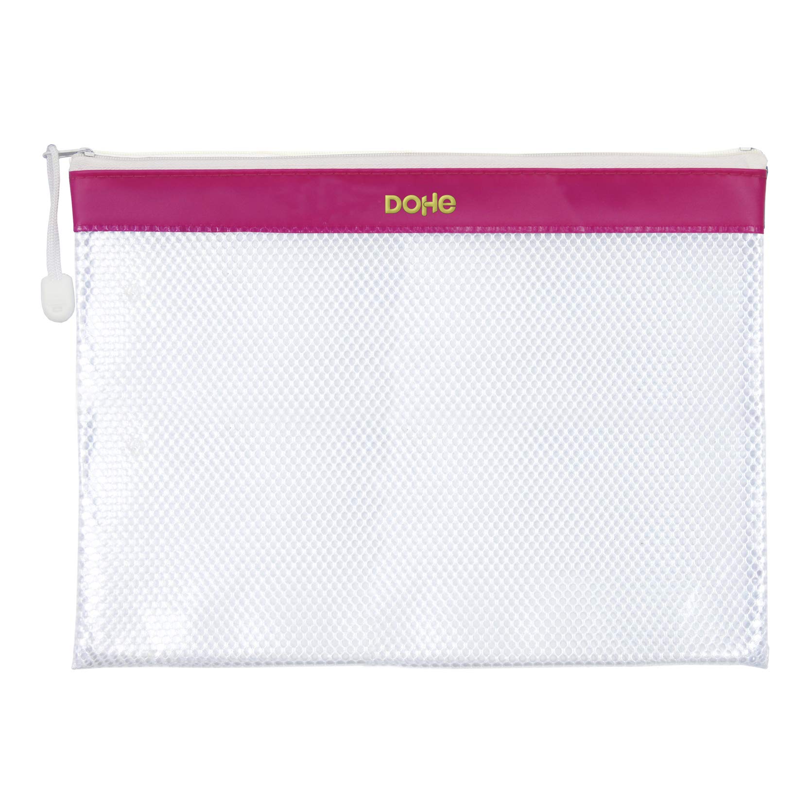 Dohe - Zipper Bag - A4 Size - Pink