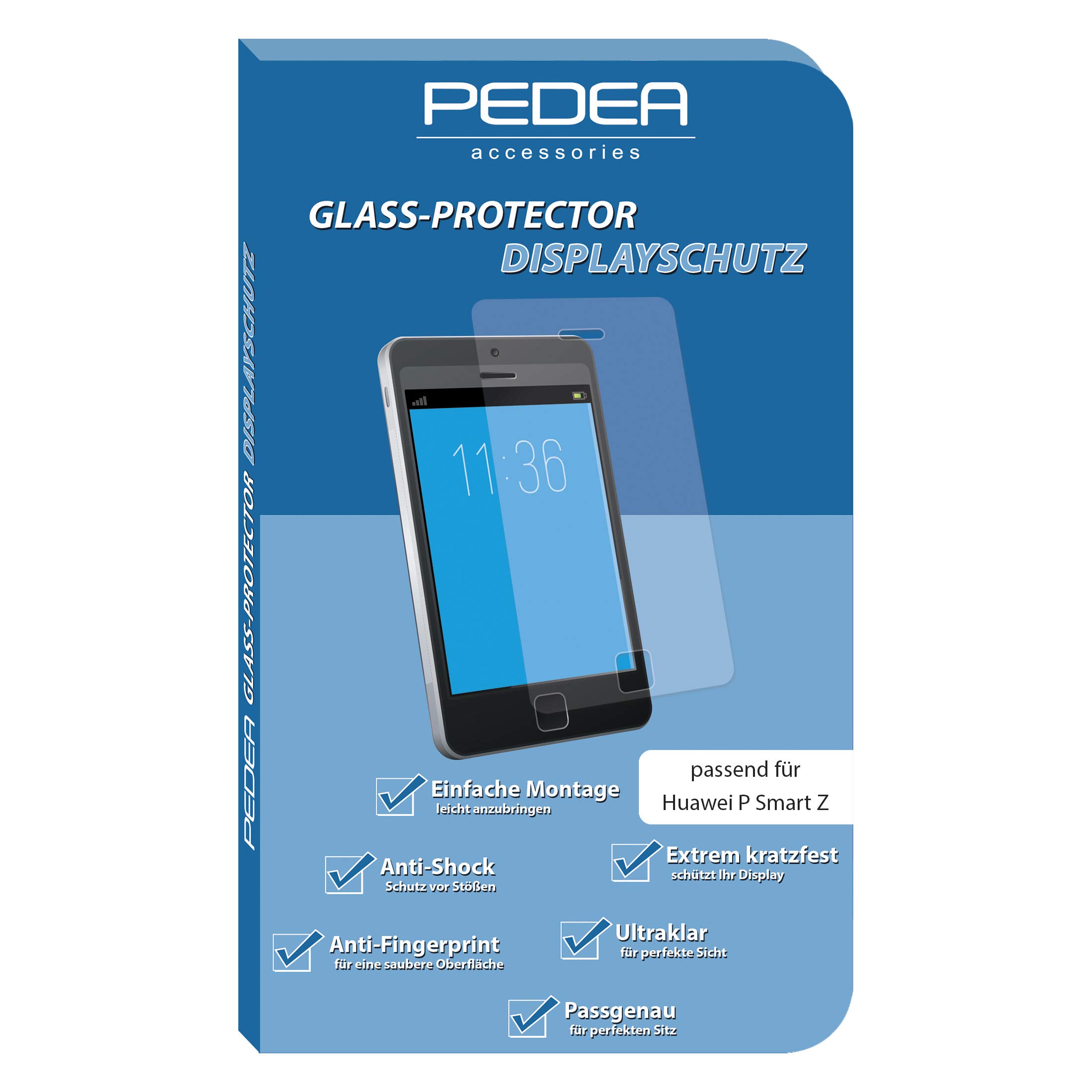 Pedea Glass Screen Protector for Huawei P Smart Z