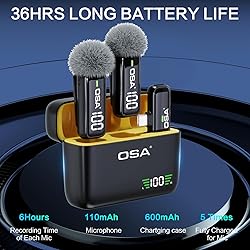 OSA Lavalier Microphone for Phone with Charging