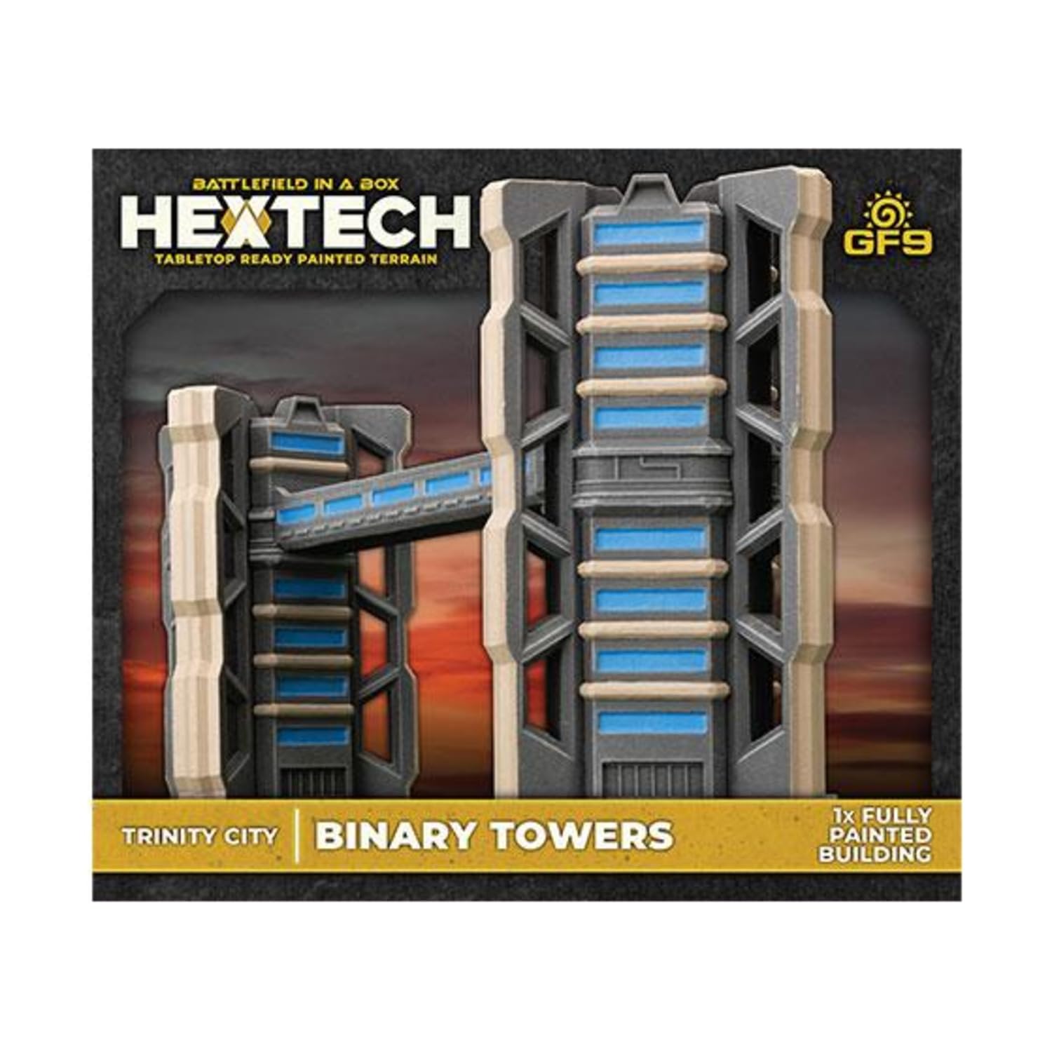 Gale Force Nine Binary Towers Game Terrain