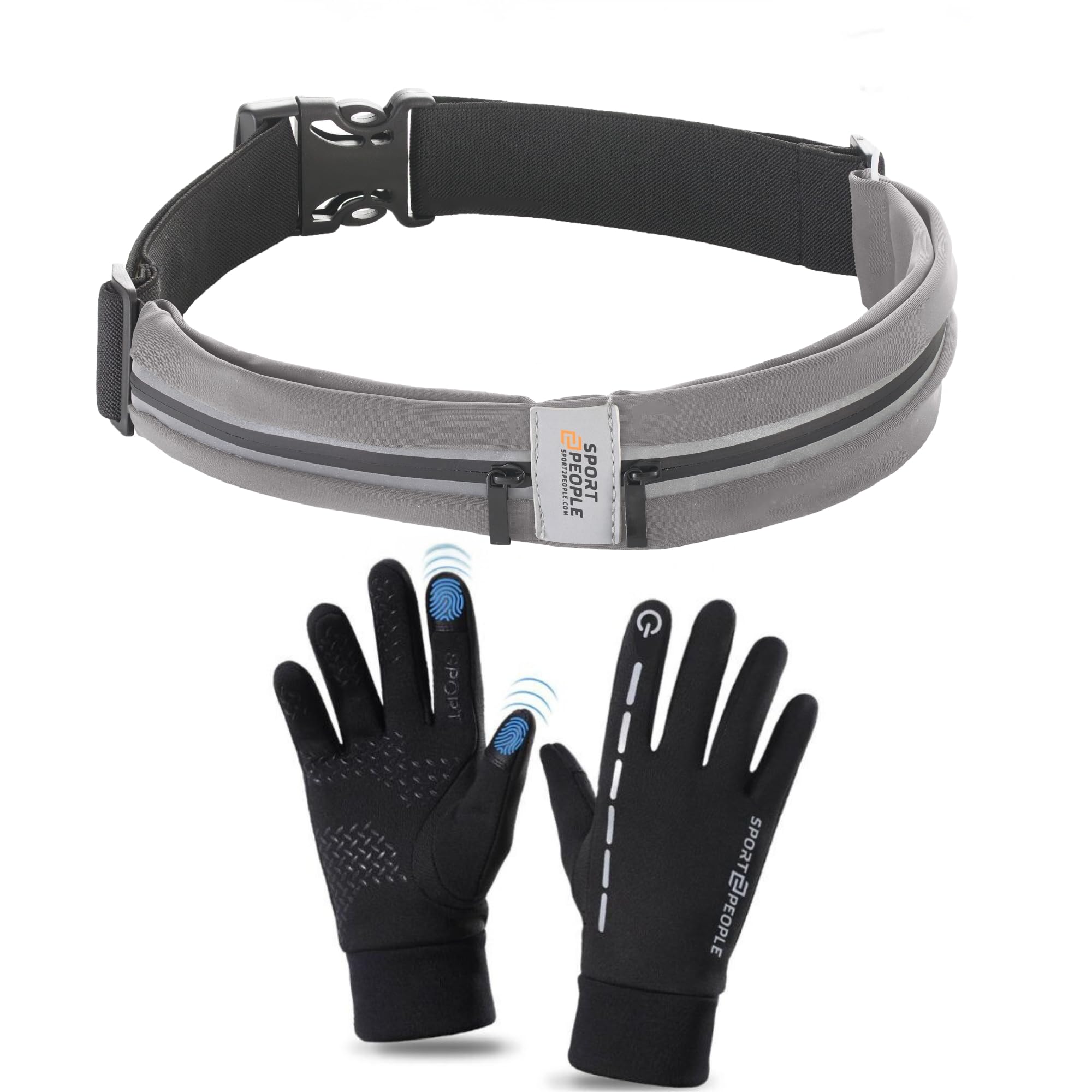 Running Belt for Men iPhone Holder for Running Fanny Pack Mens Running Bag for Women Buddy Pouch