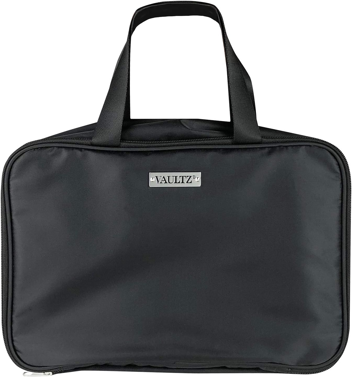 Vaultz Hanging Travel Bag with Interior Compartments, Black, VZ03896
