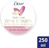 Dove Body Love One Cream Light Moisturiser 250ml Face Hands Body All Skin Types view 2