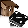 Guardline 500 Foot Range Wireless Driveway Alarm [1 Motion Detector Alarm Sensor & 1 Receiver] Weatherproof Outdoor Security 