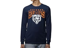 Junk Food Clothing x NFL - Unisex Adult Bold Logo - Officially Licensed Long Sleeve T-Shirt