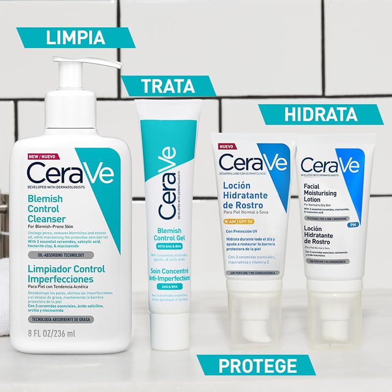 , Gel de Limpeza de Controlo de Imperfeições, Ácido Salicílico a 2%, 473 ml