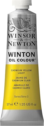 Winton Oil Color Paint, 37-ml Tube, (Cadmium Yellow Light)