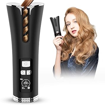 automatic cordless curling iron