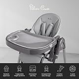 Silver Cross Buffet Highchair with Silicone Tray Grey Foldable 7 Heights view 5