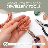 The Bead Shop Copper 0.8mm 6m Non Tarnish Craft Wire for Jewellery view 5