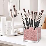 MSQ 12Pcs Eye Makeup Brush Set Rose Gold Synthetic Pro Eyeliner Eyebrow view 6