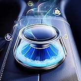 Botare Smart Car Air Freshener 5 Ambient Light & Mist Car Fragrance, Auto On/Off, Adjustable Concentration Diffuser with Two fragrance, Lasts for 6 months, Pine and Rose