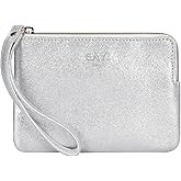 GAYI URBAN Genuine Leather 4.5 x 6.5 Wristlet Purse for Women, Evening Wristlet Pouch Clutch Bag