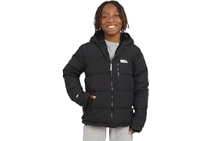 Eddie Bauer Boys' Classic Heavyweight Faux Fur Lined Hooded Insulated Down Jacket