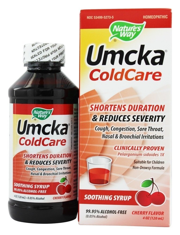 Nature�s Way Umcka Cold Care Soothing Syrup Cherry Flavor