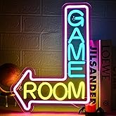 Gamerneon Game Room Neon Sign Gaming Led Neon Lights for Wall Decor Man Cave Light Up Signs for Game Room Teen Boy Bedroom Home Bar Gaming Club Decorations Gifts