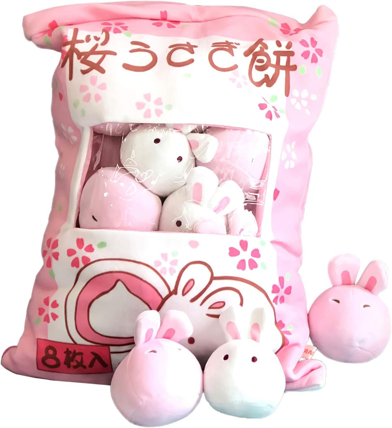 Cute Snack Bag Pillow Soft Totoro Animals Doll Toy Pillow Gifts Plush Cotton Stuffed Animals Pillow Decorative Stuffed Strawberry Toys Christmas Girlfriend Birthday Gift for Sofa Chair