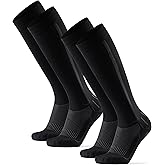 DANISH ENDURANCE 21-26 mmHg Compression Socks | Graduated Support & Faster Recovery | Running & Travel | Unisex 1 & 2 Pack