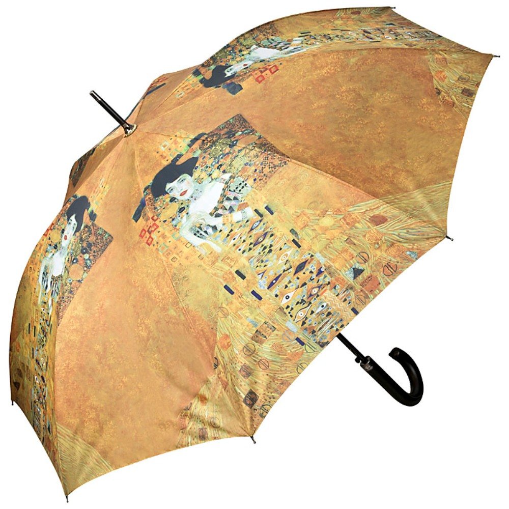 VON LILIENFELD® Umbrella Automatic Women Motif Art Gustav Klimt Adele