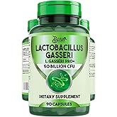 BLIVA Lactobacillus Gasseri Capsules – L Gasseri - 50 Billion CFU per Serving - Highest CFU Count L. Gasseri Supplement - 90 Capsules