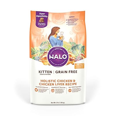 Halo Grain Free Kitten Chicken Chicken Liver Dry Ethiopia Ubuy