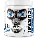 JNX SPORTS, The Curse! Glutamine, L-Glutamine Powder 5g - Support Muscle Recovery, Post Workout, 60 Servings, Unflavored