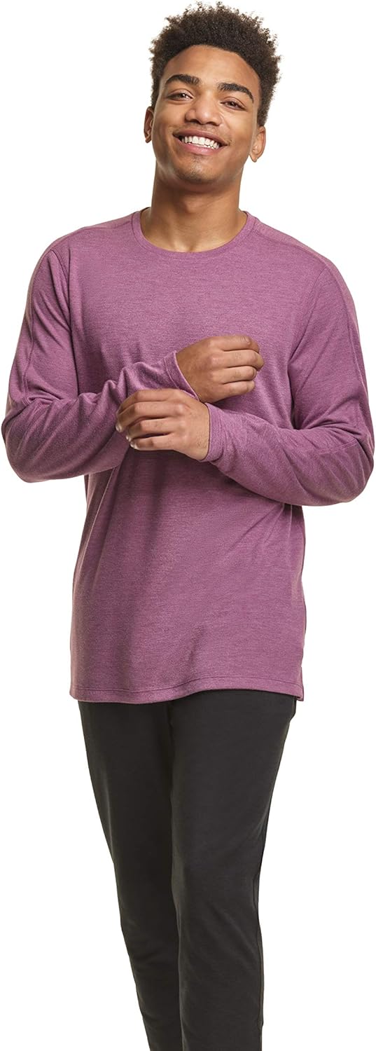 C9 Champion Men's Soft Train Long Sleeve T-Shirt at  Men’s Clothing store