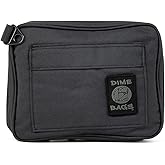 DIME BAGS Lockable Odor Sealing Padded Pouch, 3-Digit Combo Lock & Hidden Storage Pocket, Carbon Lined Scent Protection Boss