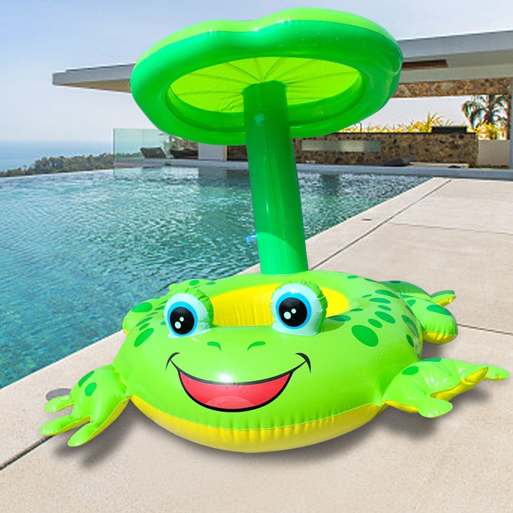 Ginkago Bouée Siège Gonflable Flotteur Gonflable Grenouille Piscine