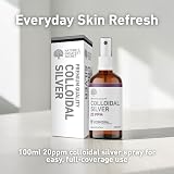 Nature's Greatest Secret Colloidal Silver Spray 100ml 20ppm UK Made view 2