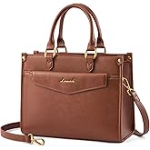 LOVEVOOK Purses and Handbags for Women, Trendy Satchel Tote Purse, PU Leather Crossbody Shoulder Bag Top Handle for Ladies