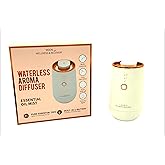 MOON - Waterless Portable Essential Oil Diffuser, Diffuser for Home, Office, Car, Bedroom,Spa, Rechargeable USB Type-C, Aroma