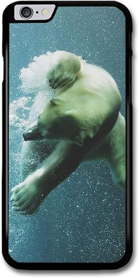 Amazon Diving Through Bubbles Polar Bear Case For Iphone 6 Plus 6s Plus 用 カバー ケース ケース カバー 通販