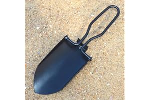 Toasis Garden Trowel Mini Outdoor Foldable Hand Shovel (Black)