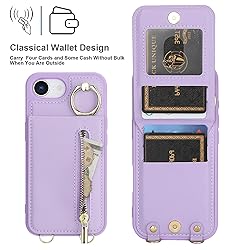 Jcxtrombulous Crossbody Wallet Case for iPhone 16E