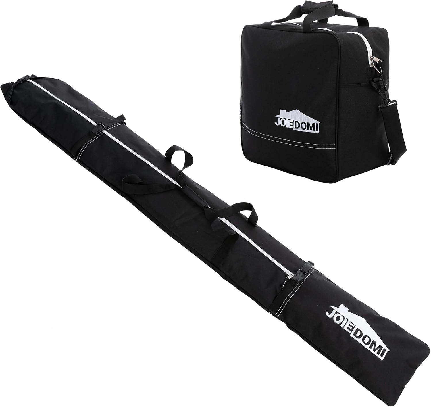 Ski Bag and Boot Bag Combo, Skiing Storage Bag, Fits up to