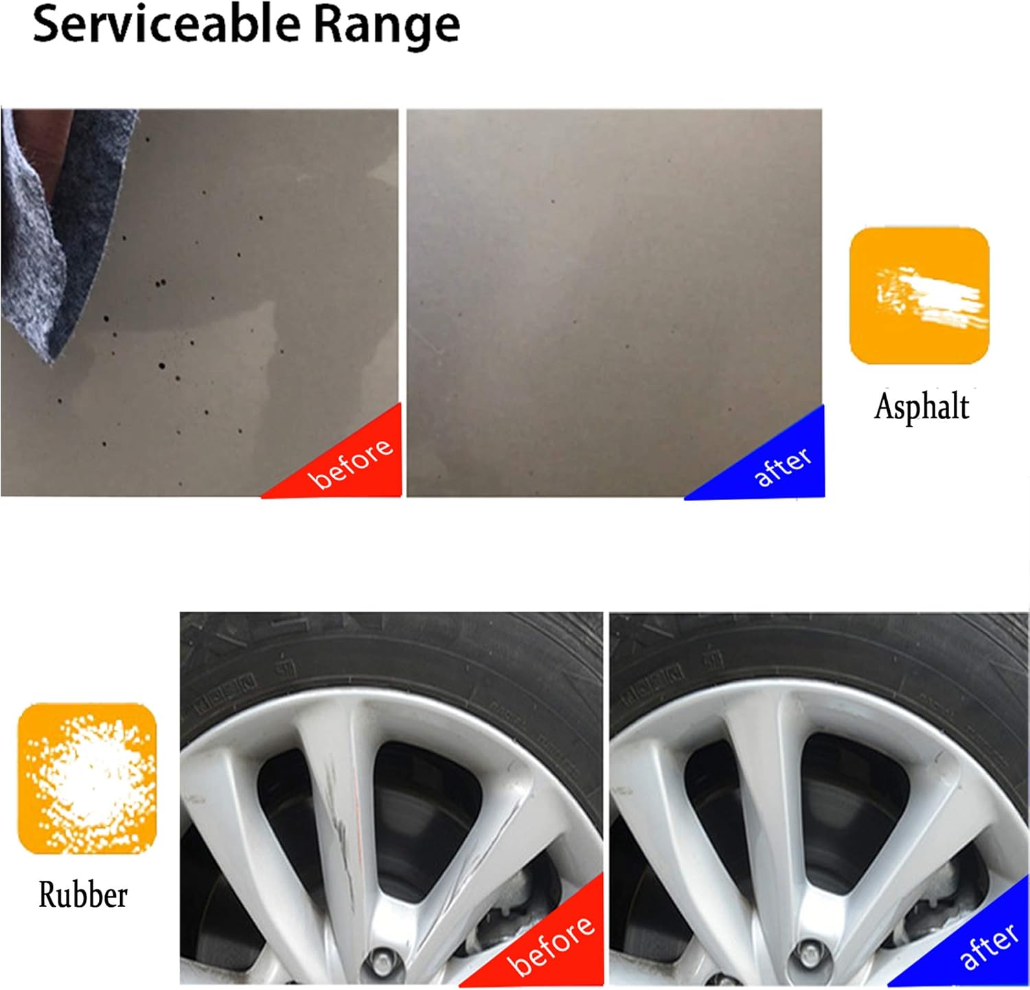 Amazon 多目的 車用スクラッチリムーバークロス ナノカーペイントスクラッチリムーバー 車の傷修理キット 車の傷や軽い塗装傷の修復に 表面上の 擦り傷の除去に 手袋と布付き ペイント 防錆 車 バイク