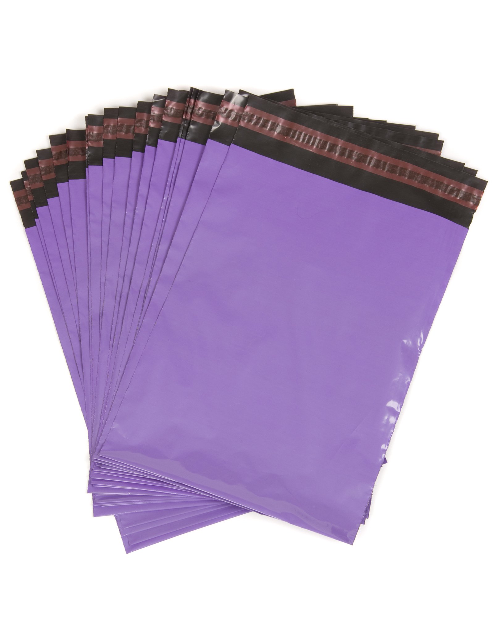 Realpack 50 Purple Mailing Bags/ Postal Sacks 305mm x 405mm - 12" x 16"