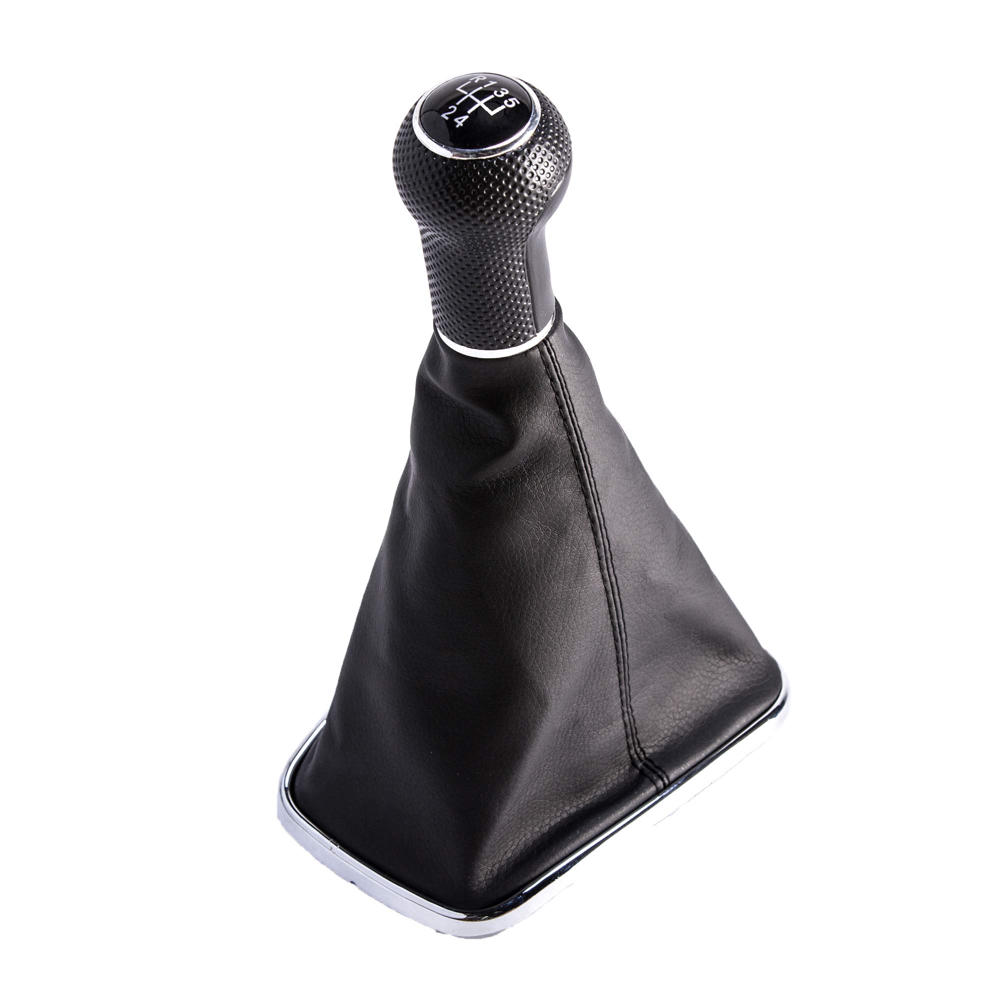 SFONIA 5 Speed Car Gear Shift Knob Shifter Lever Dust Cover fit for Bora Golf 4 Jetta 98-04