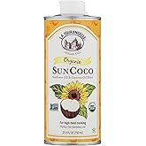 La Tourangelle, Organic Sun Coco Oil, Unique Blend of Organic High-Oleic Sunflower Oil and Organic Refined Coconut Oil, Heat 